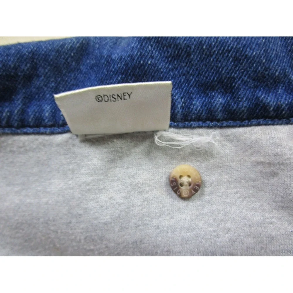 Vintage‎ Disney Store Toy Story Jean Jacket Kids (L) Embroidered Movie w/Pinback